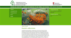 Desktop Screenshot of landesgartenschau-niedersachsen.org